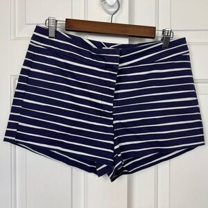 Persifor Kelley Short Blue And White‎ Striped Size 6  $98